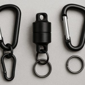 25 Magnetic Quick Release Carabiner For Fishing Nets And Outdoor Tools With Heavy Duty Strength